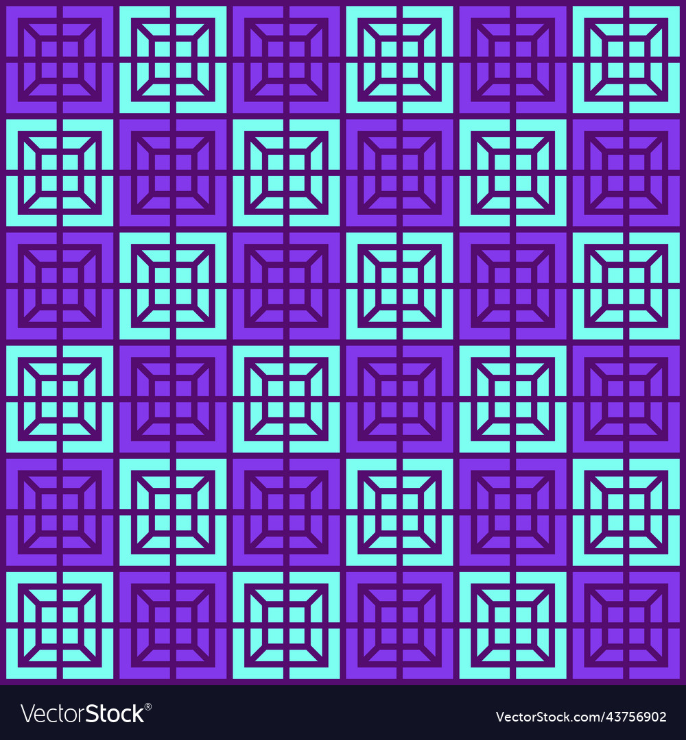 Geometric pattern seamless square simple
