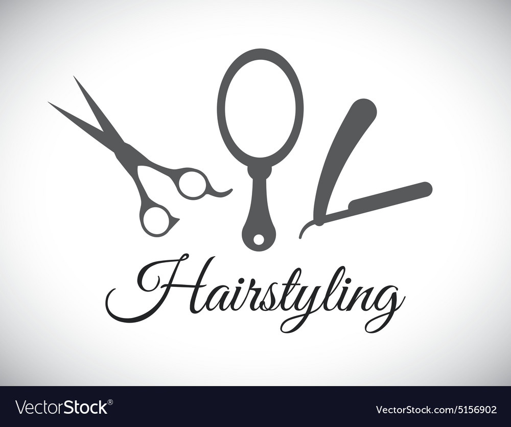 Hair Salon design Royalty Free Vector Image - VectorStock