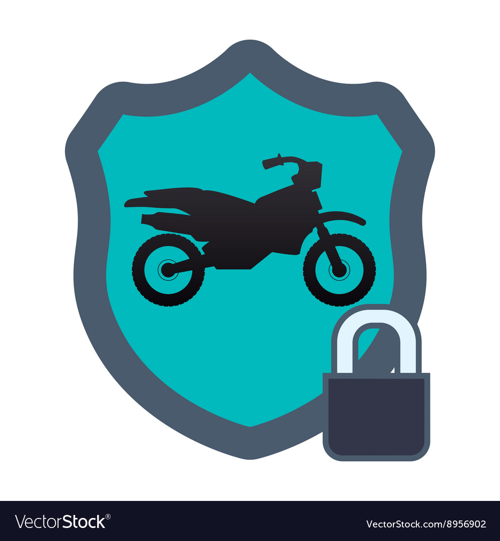 Motorcycle design transportation icon isolated