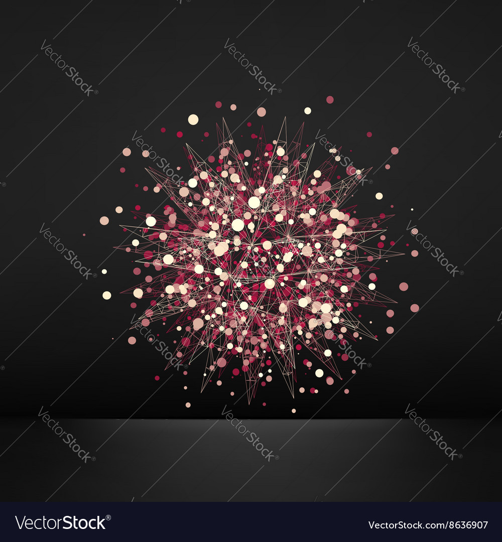 Abstract 3d design element emblem