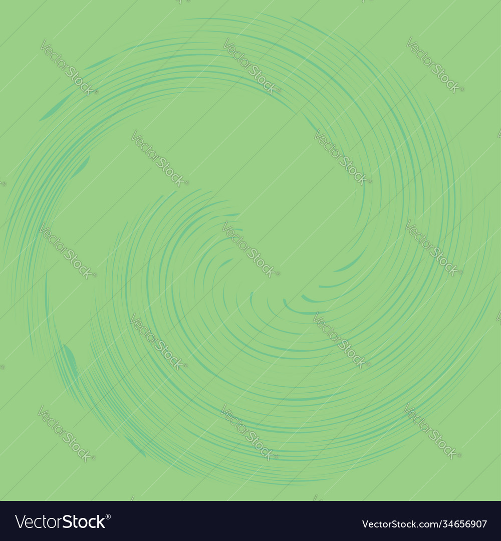 Circular spiral swirl twirl design element