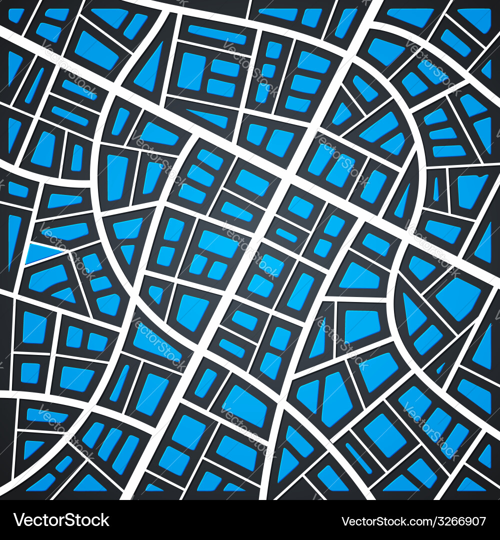 City Map Royalty Free Vector Image - VectorStock