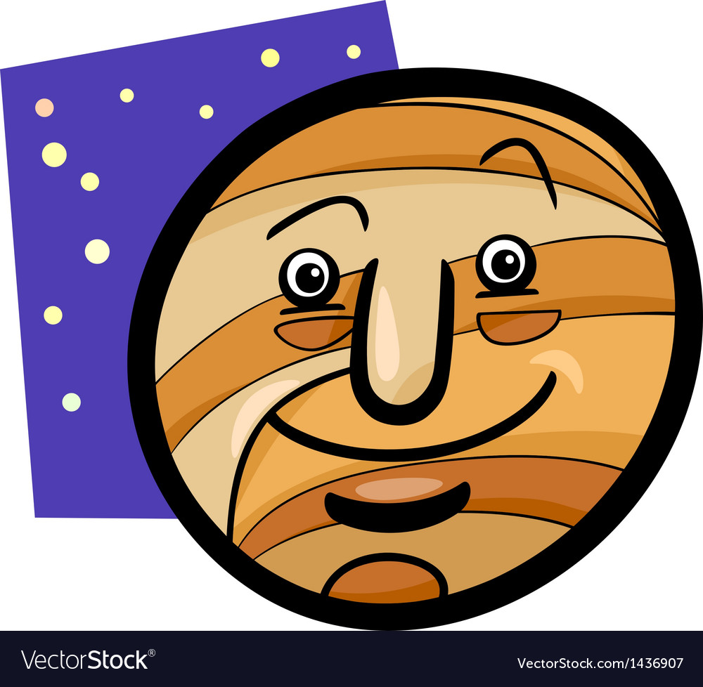 cartoon jupiter planet