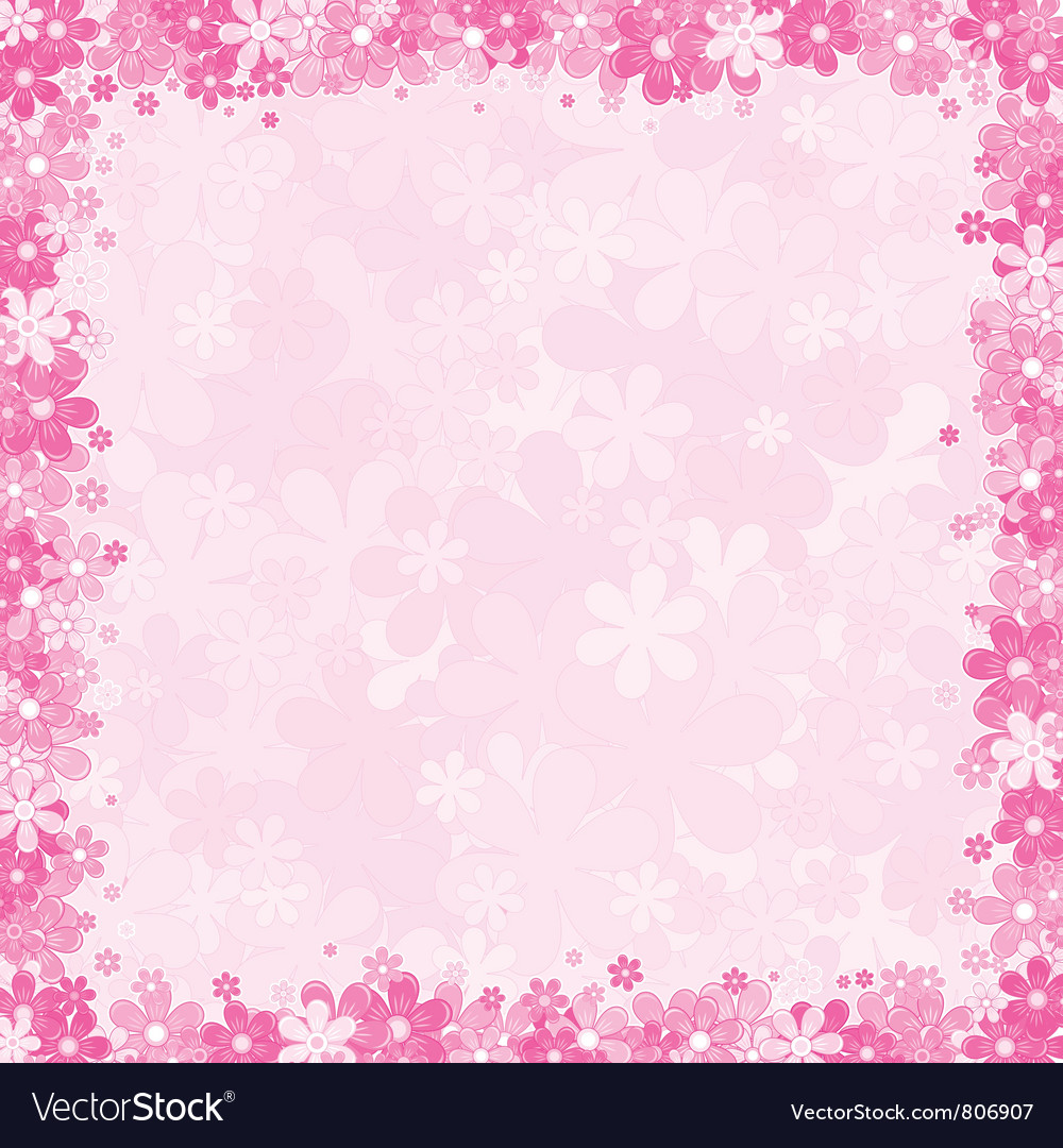 Loral pink background
