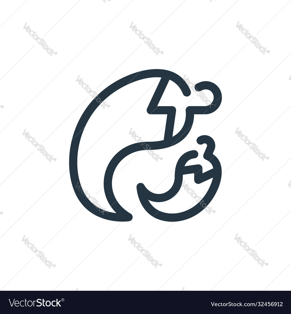 Chilli icon editable stroke linear vector image Chilli icon editable stroke linear