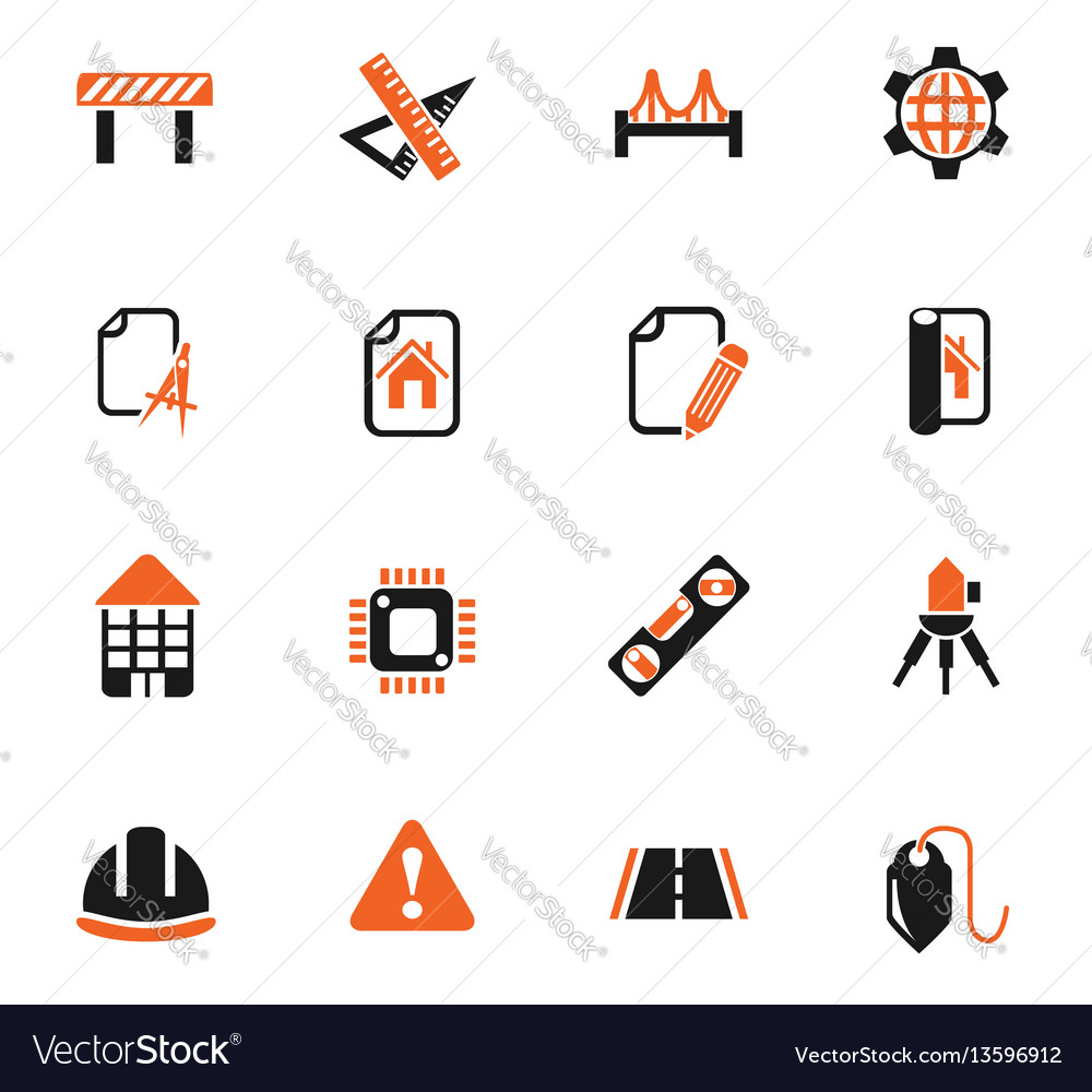 Engineering icon set
