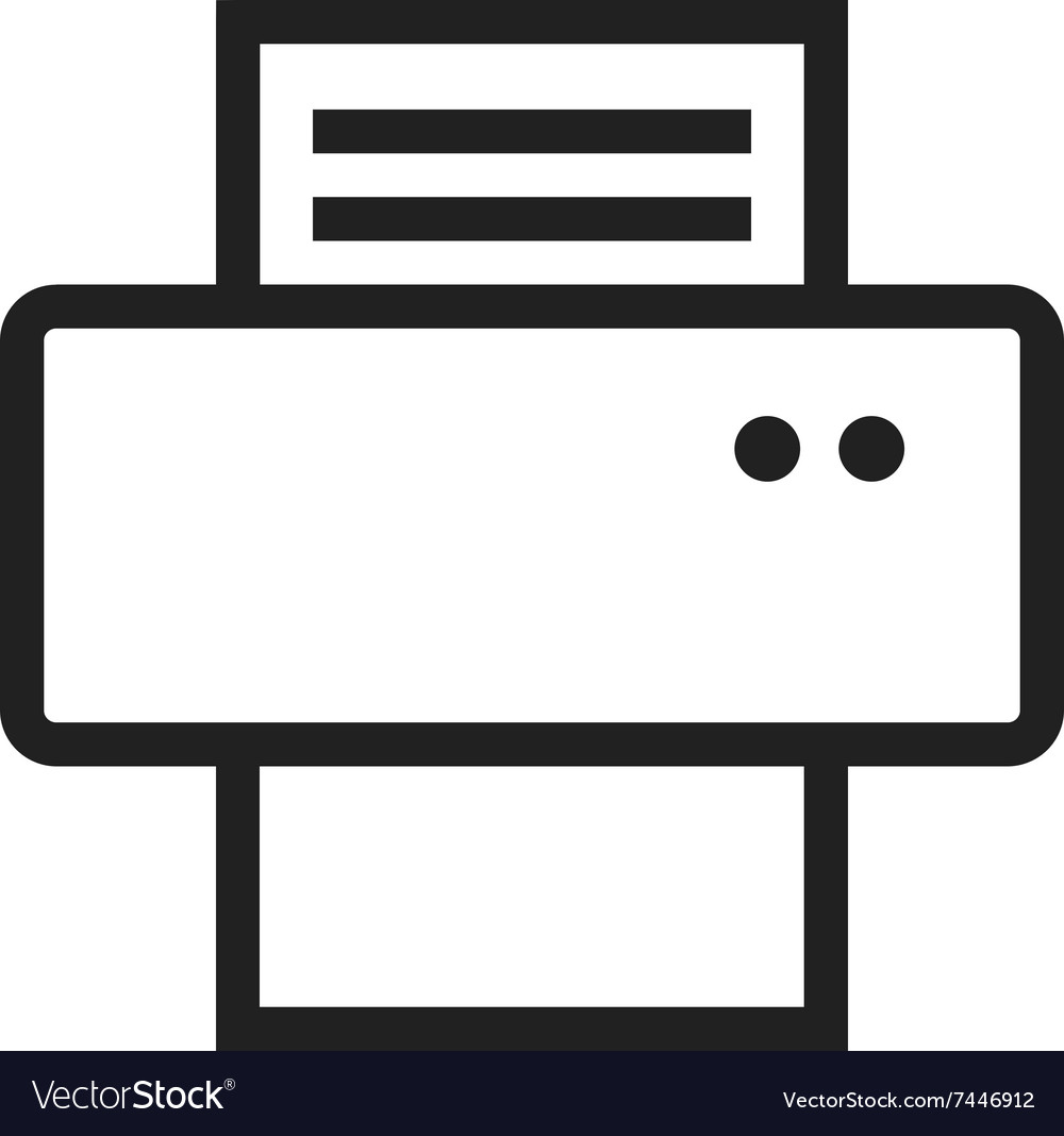 Printer view paper icon imagecan also be used
