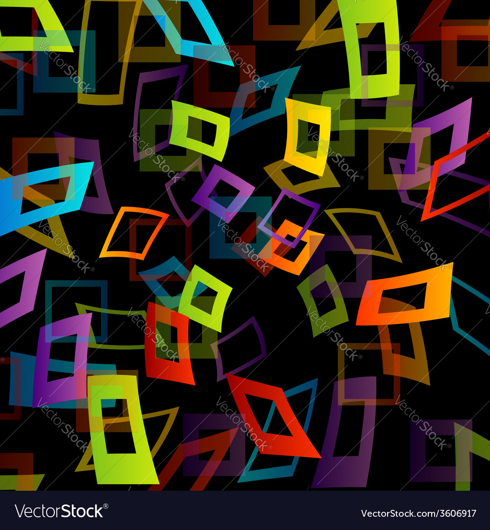 Background with colorful squares