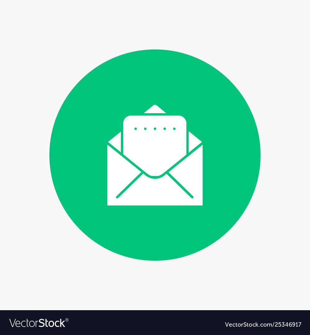 Document mail vector image Document mail
