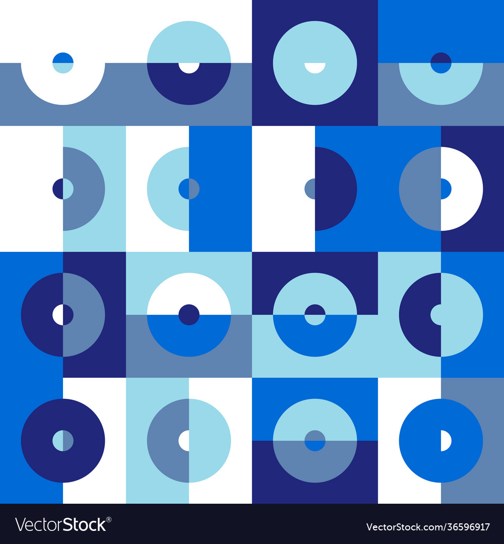 Geometric Square Pattern