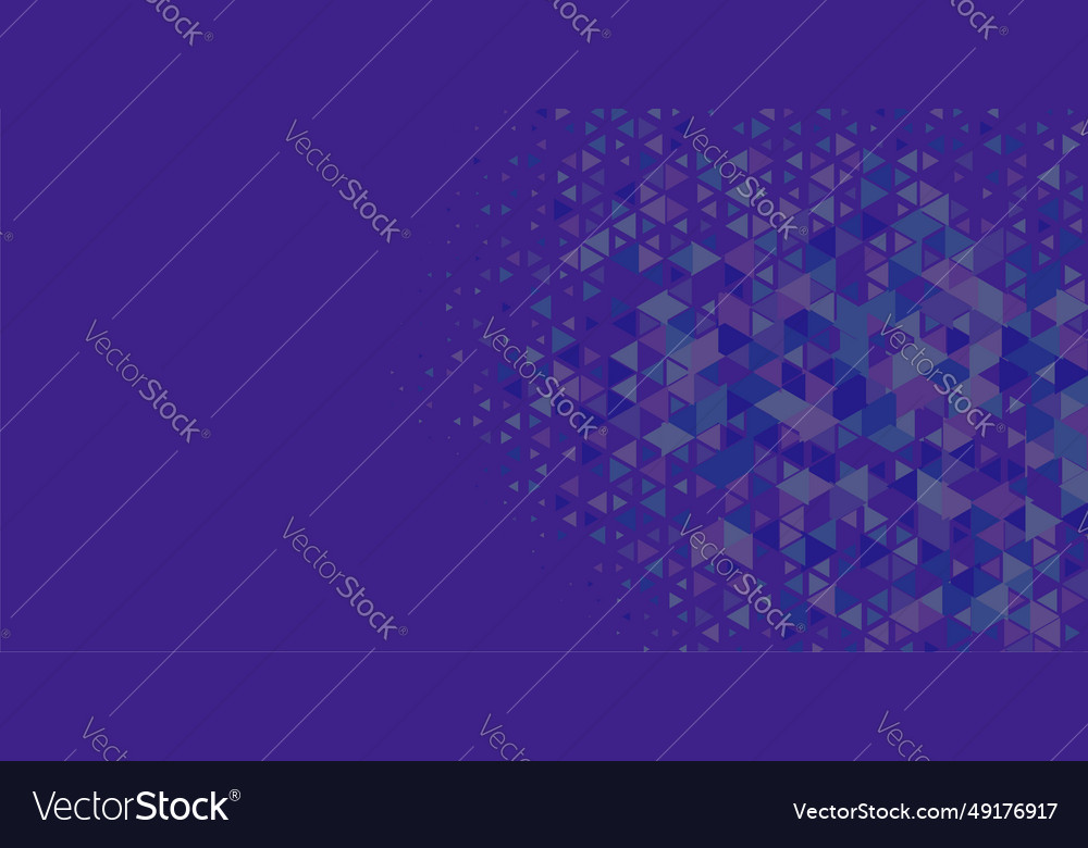 Multicolored abstract triangle background