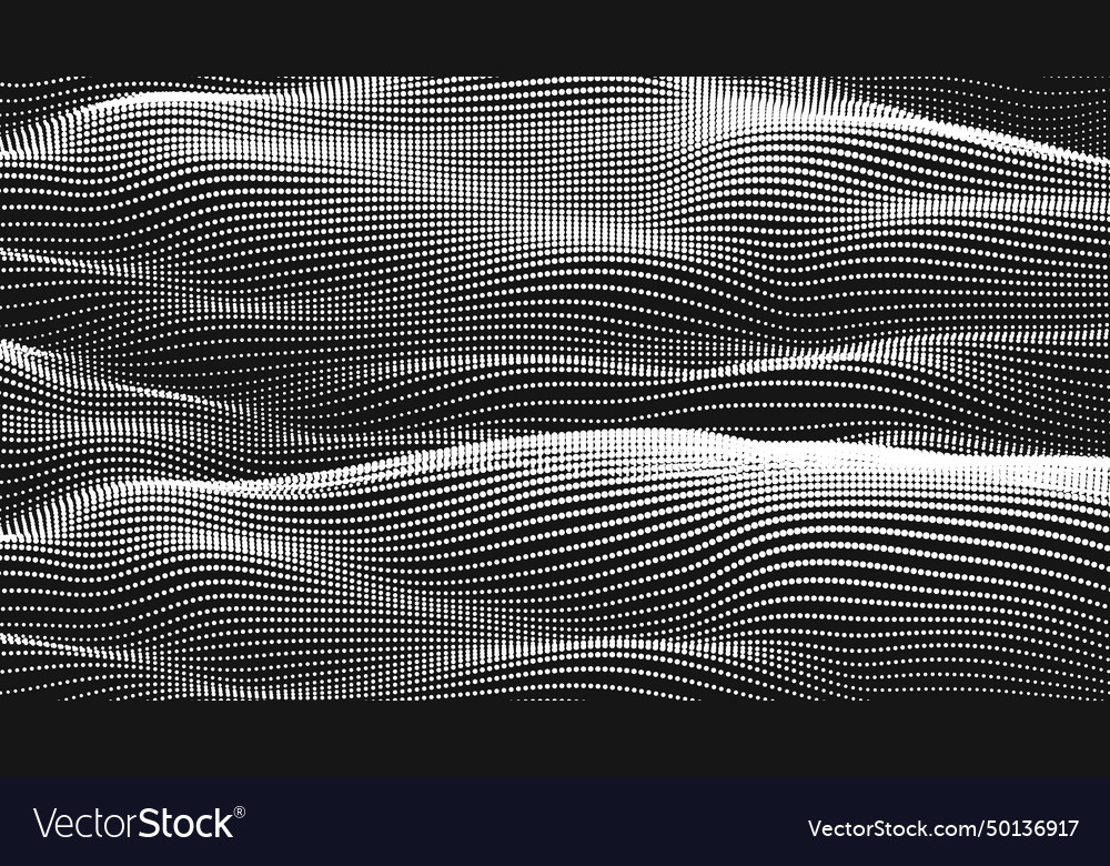 Point wave smooth texture abstract dot background