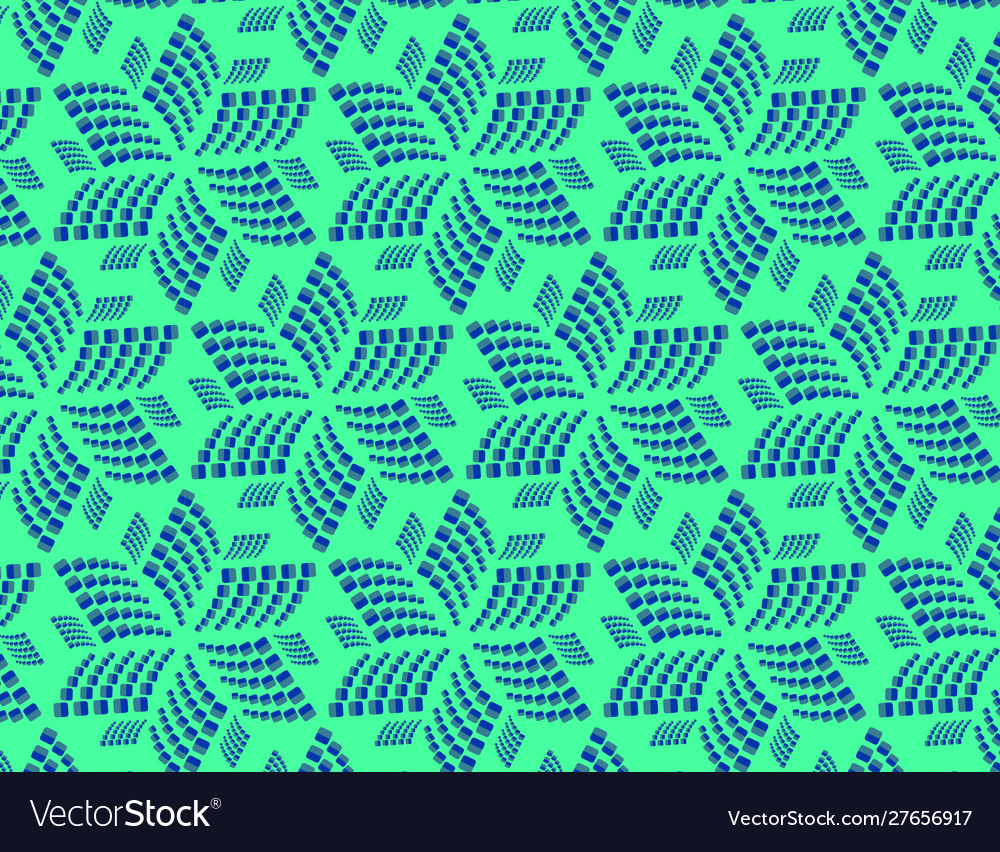 Seamless hexagonal flower pattern tile