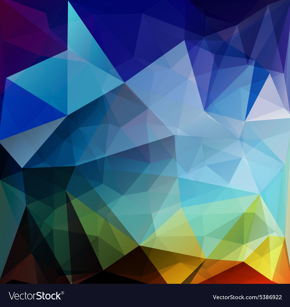 Abstract polygonal background triangles