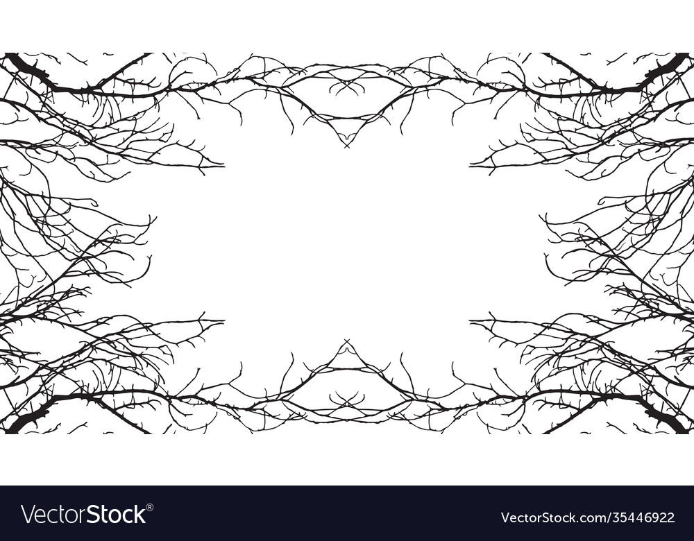 Beautiful background for text frame from bare vector image Beautiful background for text frame from bare