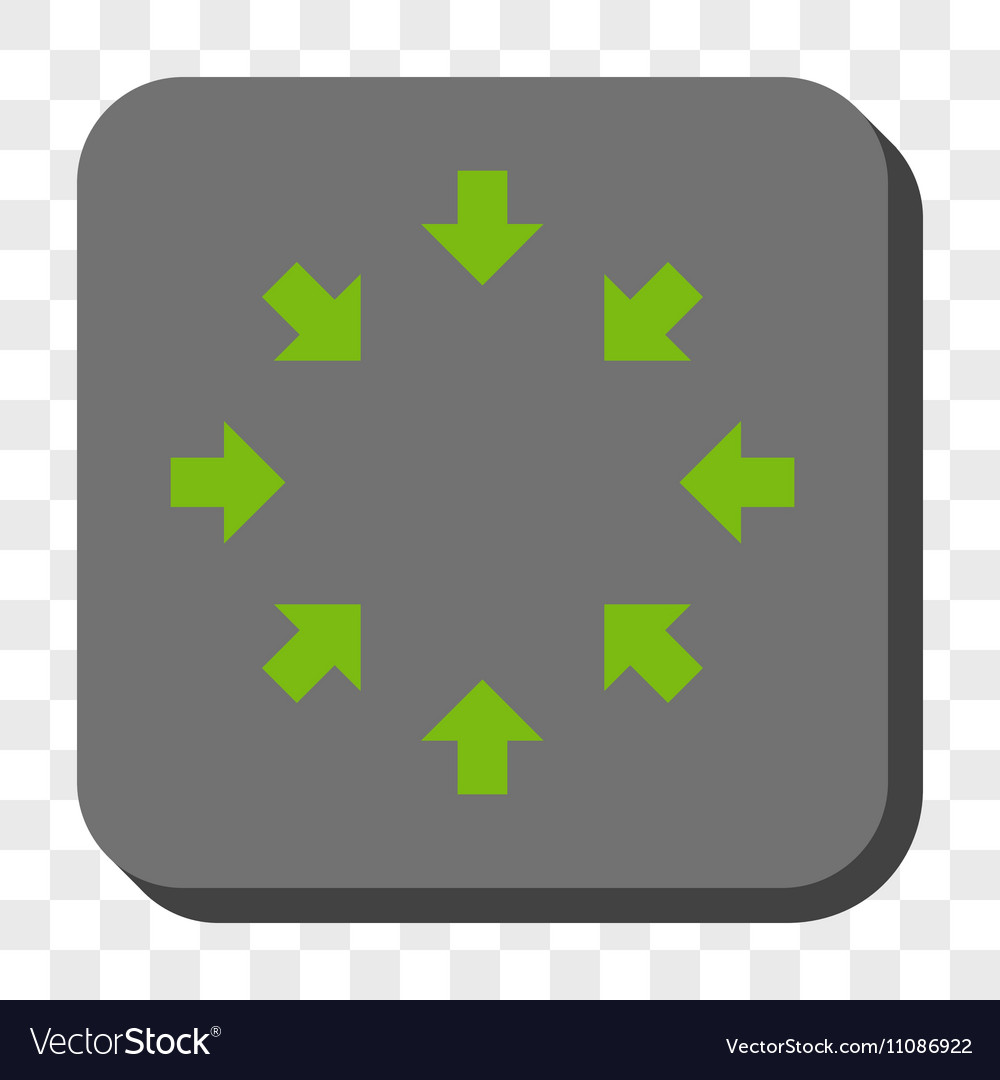 Compact arrows rounded square button