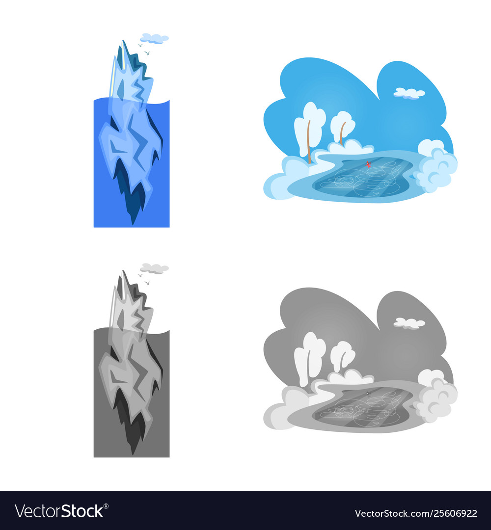 Design texture and frozen symbol set