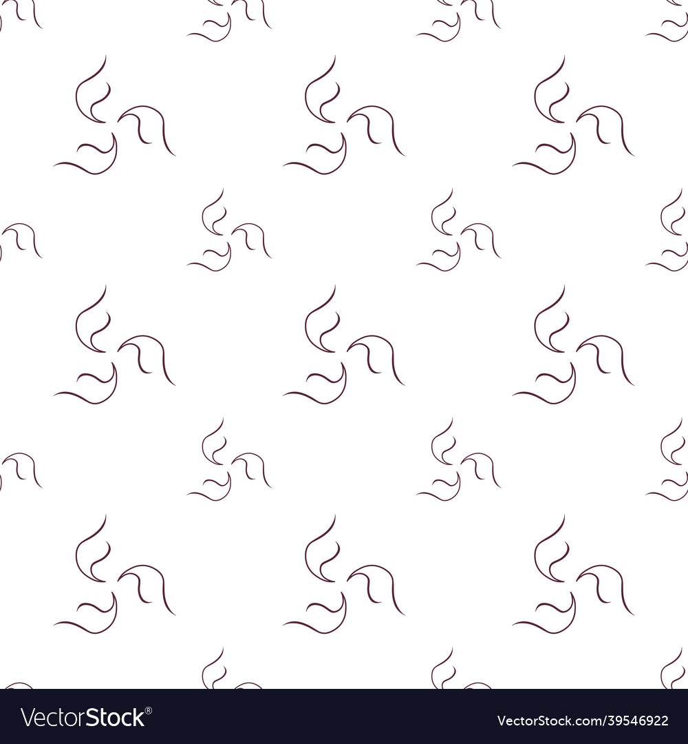 Fabric pattern simple hand-drawn outline repeat Vector Image Fabric pattern simple hand-drawn outline repeat