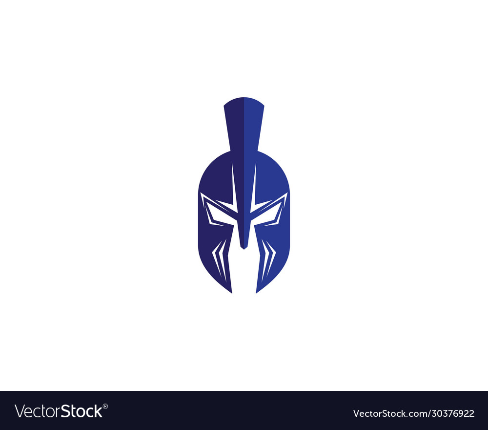 Spartan helmet icon Royalty Free Vector Image - VectorStock