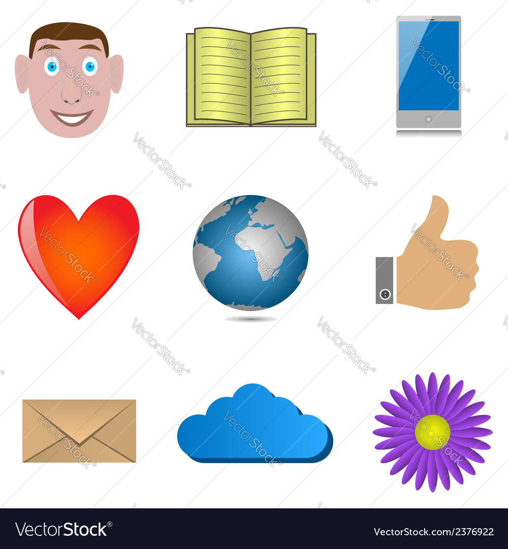 Web icons