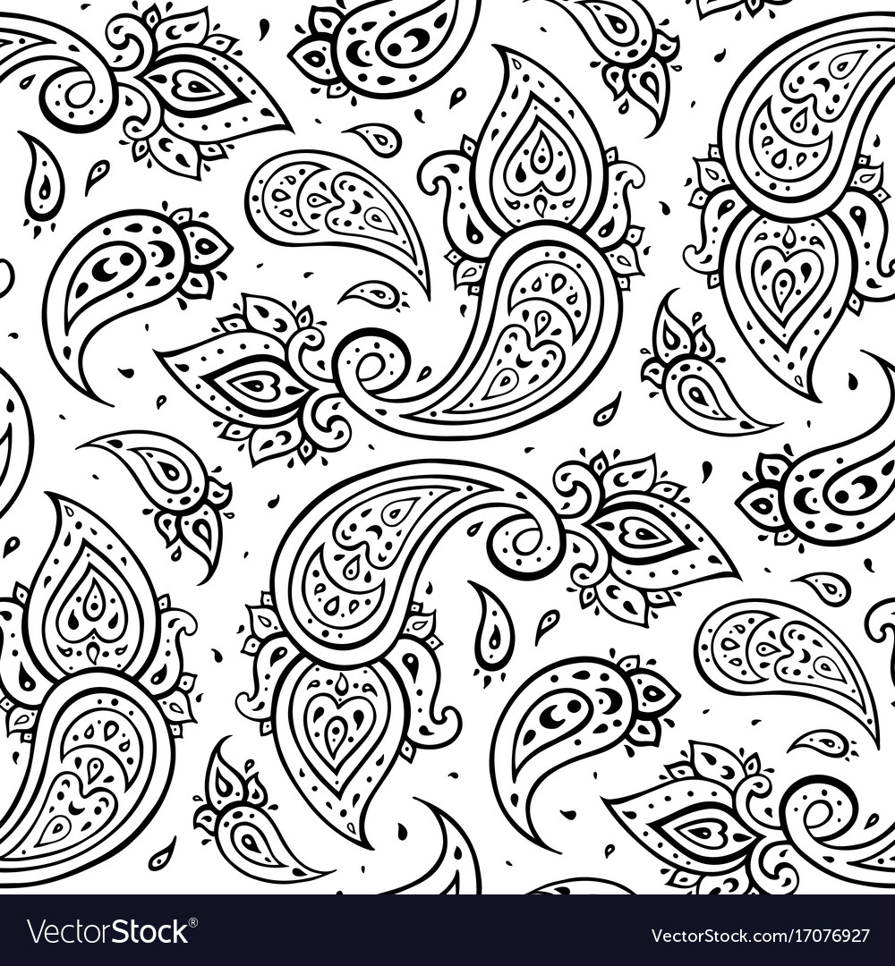 Elegant Paisley Background