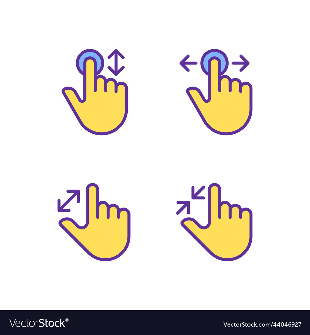 Scrolling and zooming gestures pixel perfect