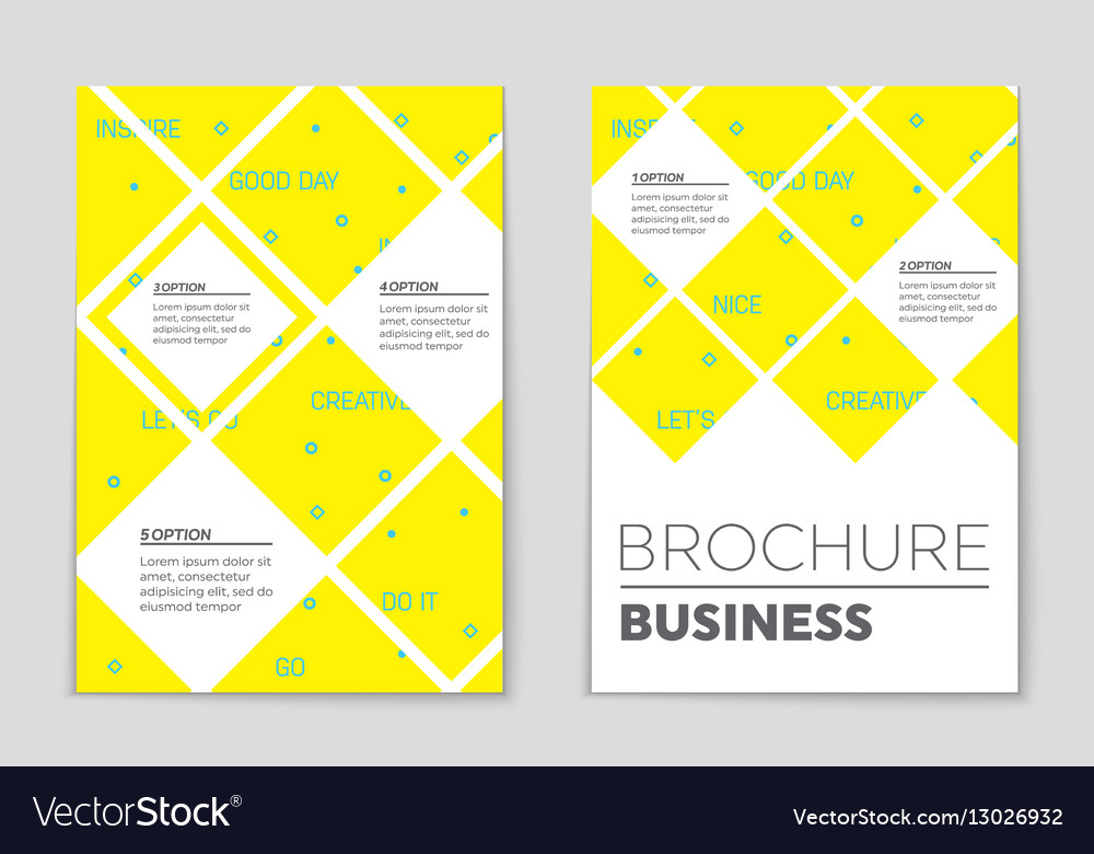 Abstract layout background set for art