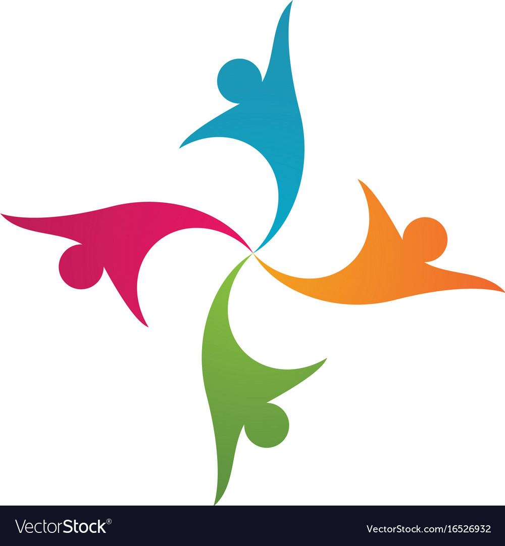 Adoption und Community-Care-Logo-Template-Symbol