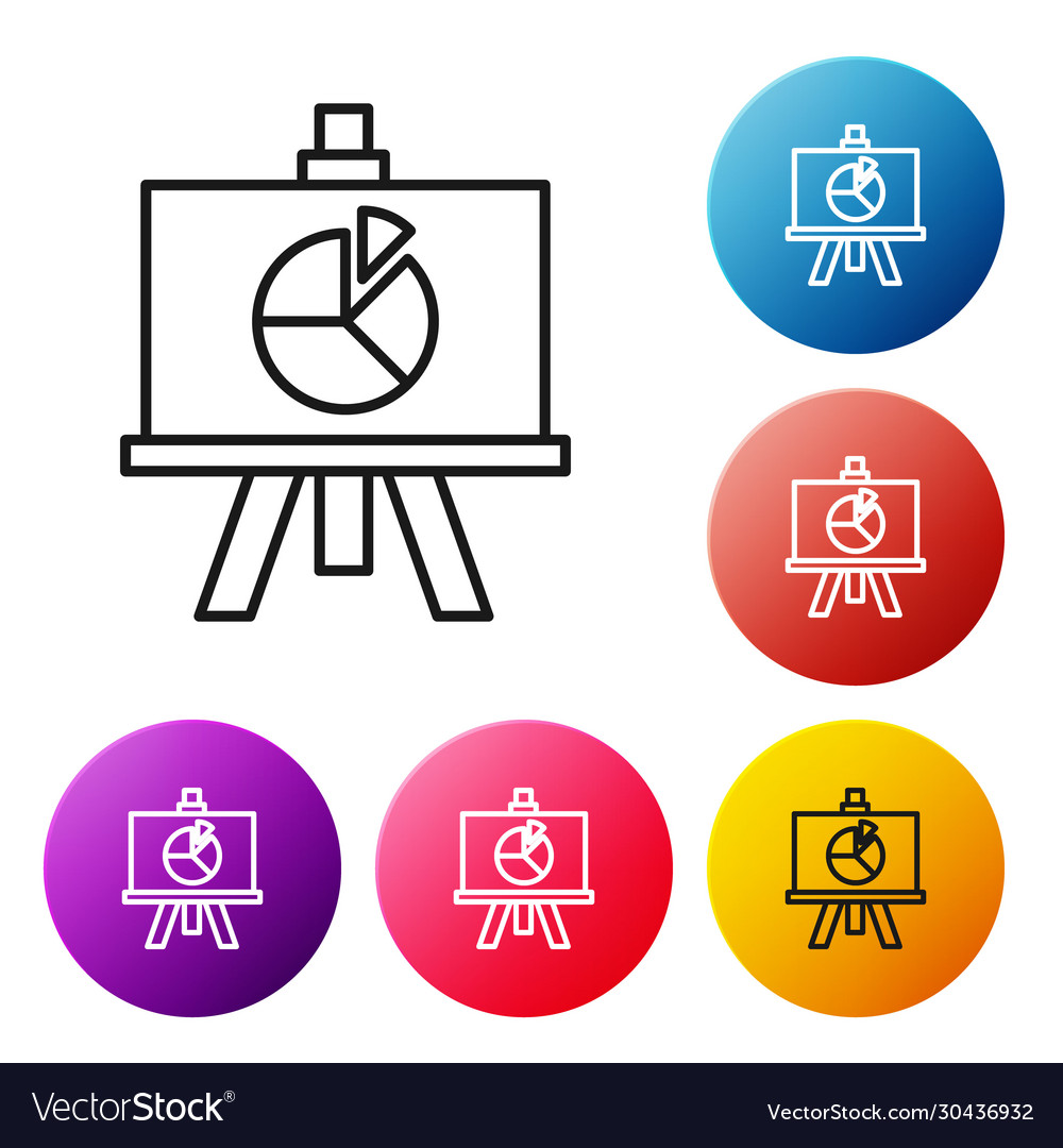 Black line xyz coordinate system icon isolated vector image Black line xyz coordinate system icon isolated