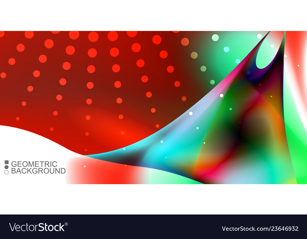 Geometric colorful abstract background vector image Geometric colorful abstract background