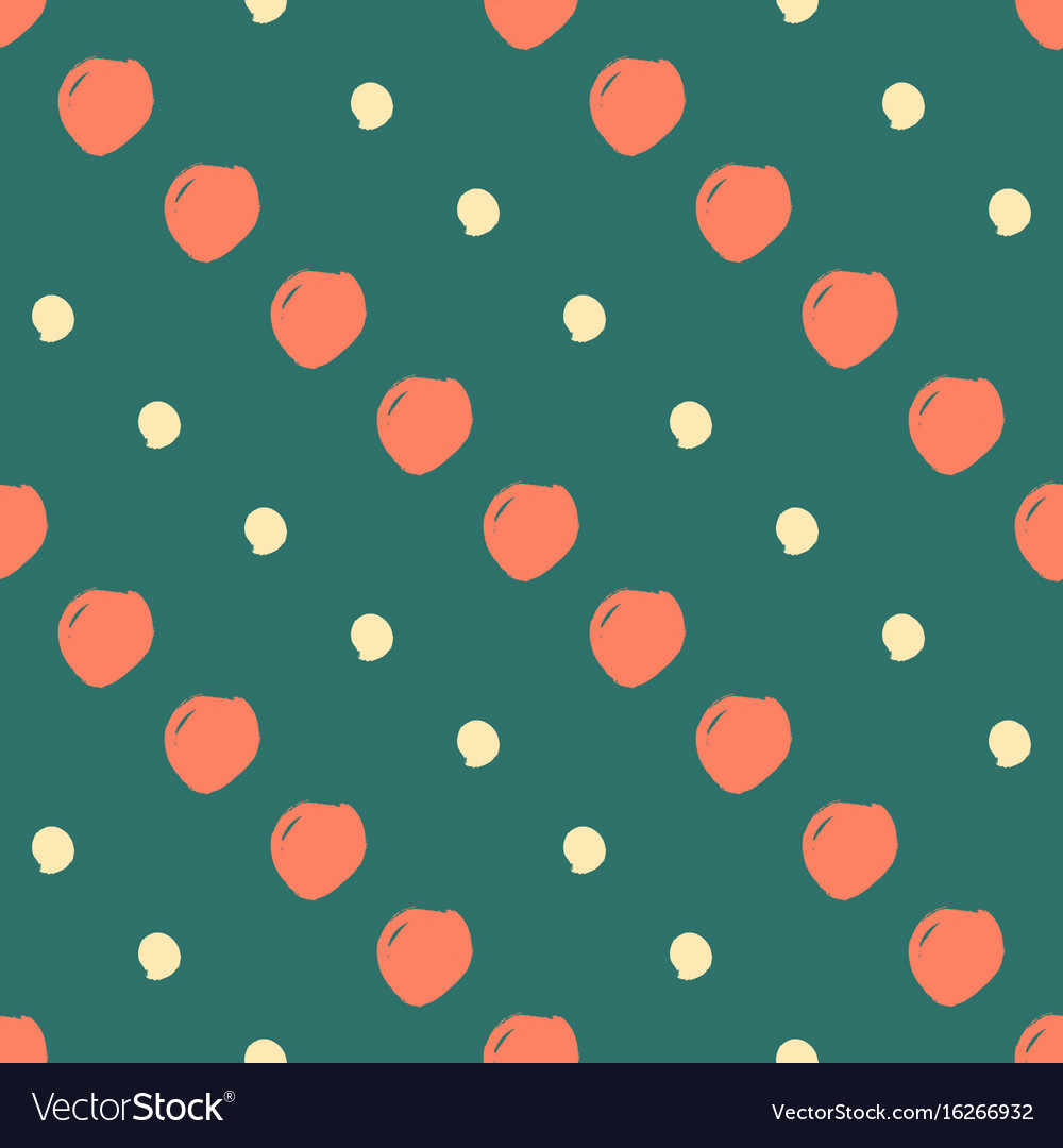 Seamless colorful pattern with circles