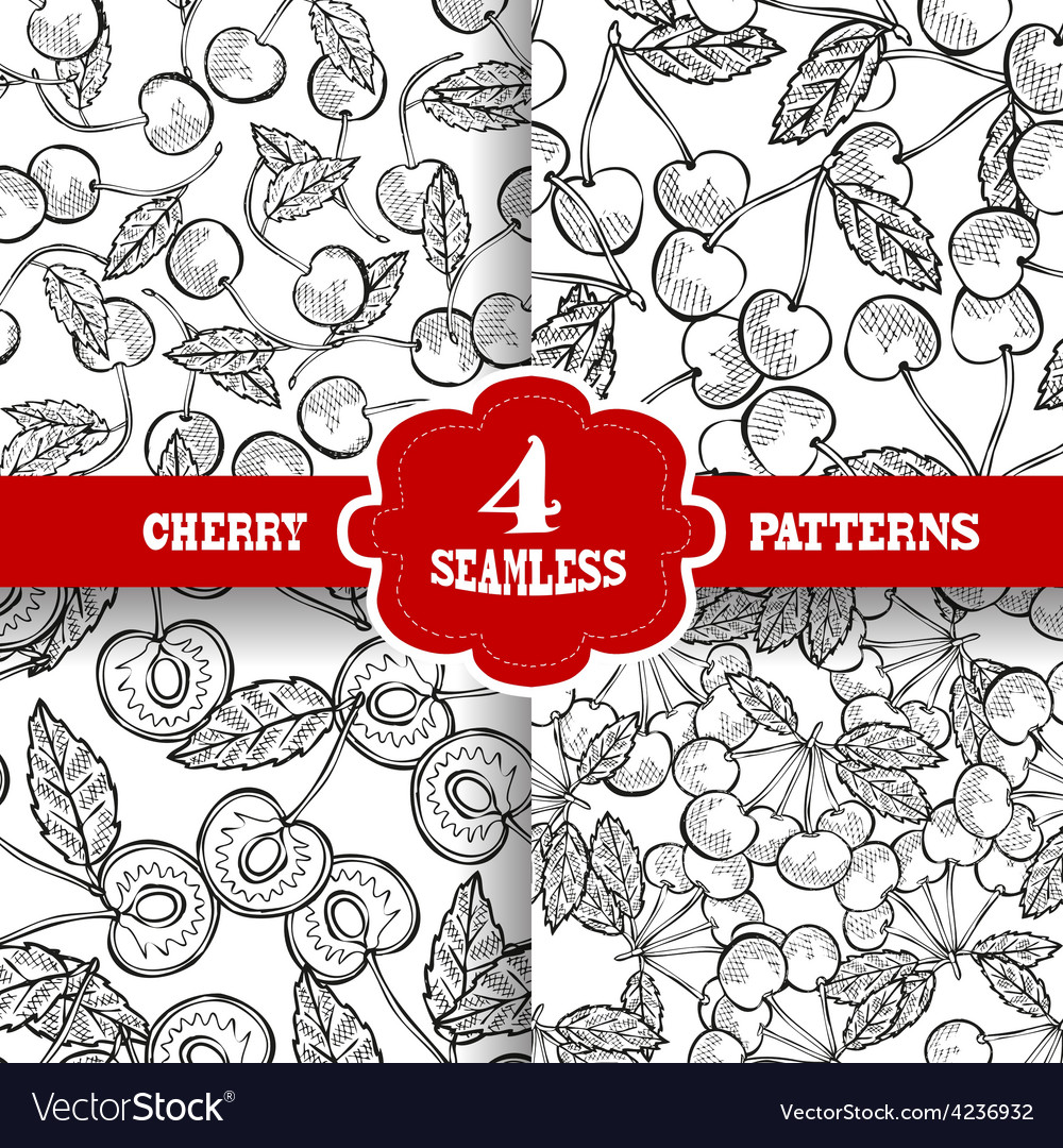 Seamless patterns set