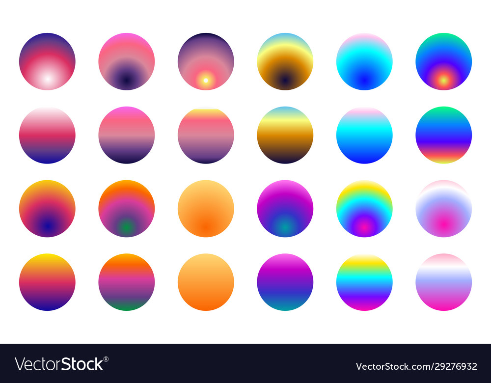 Ultimate colorful gradient trend design element