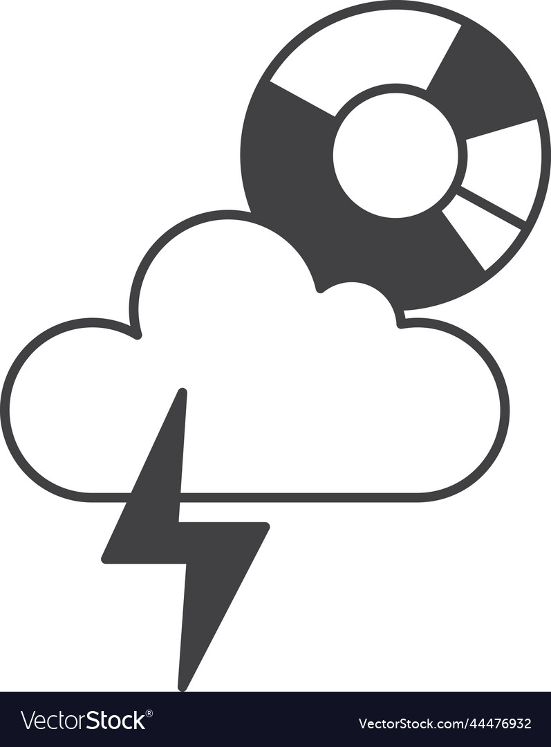 Weather forecast in minimal style