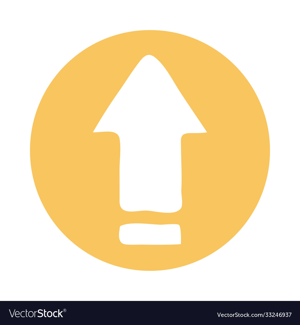 Arrow up direction block style