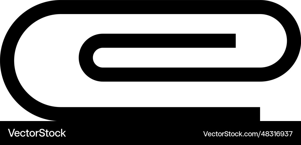 Attach icon Royalty Free Vector Image - VectorStock