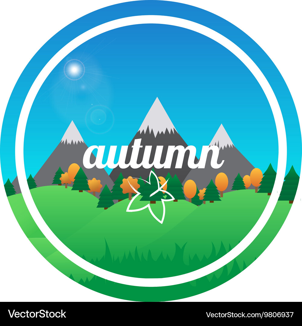 Autumn Royalty Free Vector Image - VectorStock