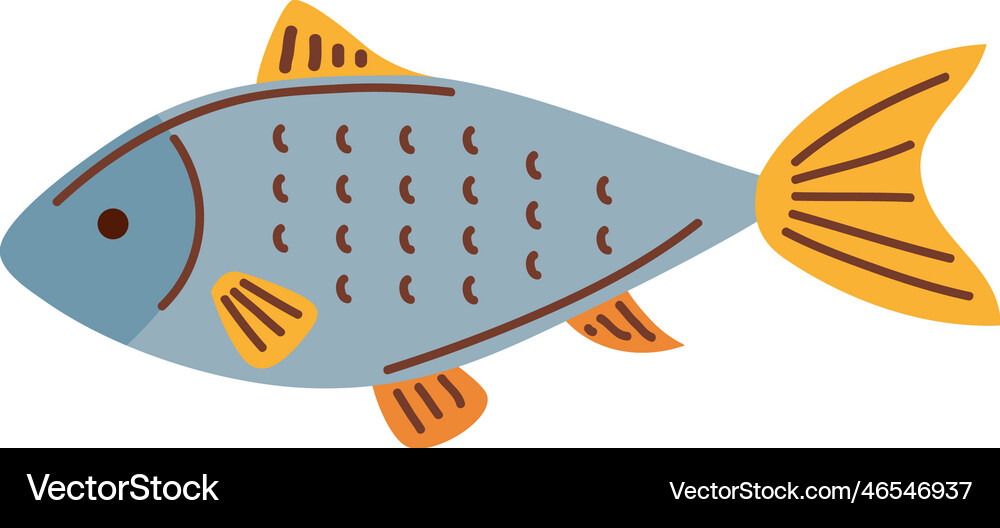 Fish icon Royalty Free Vector Image - VectorStock