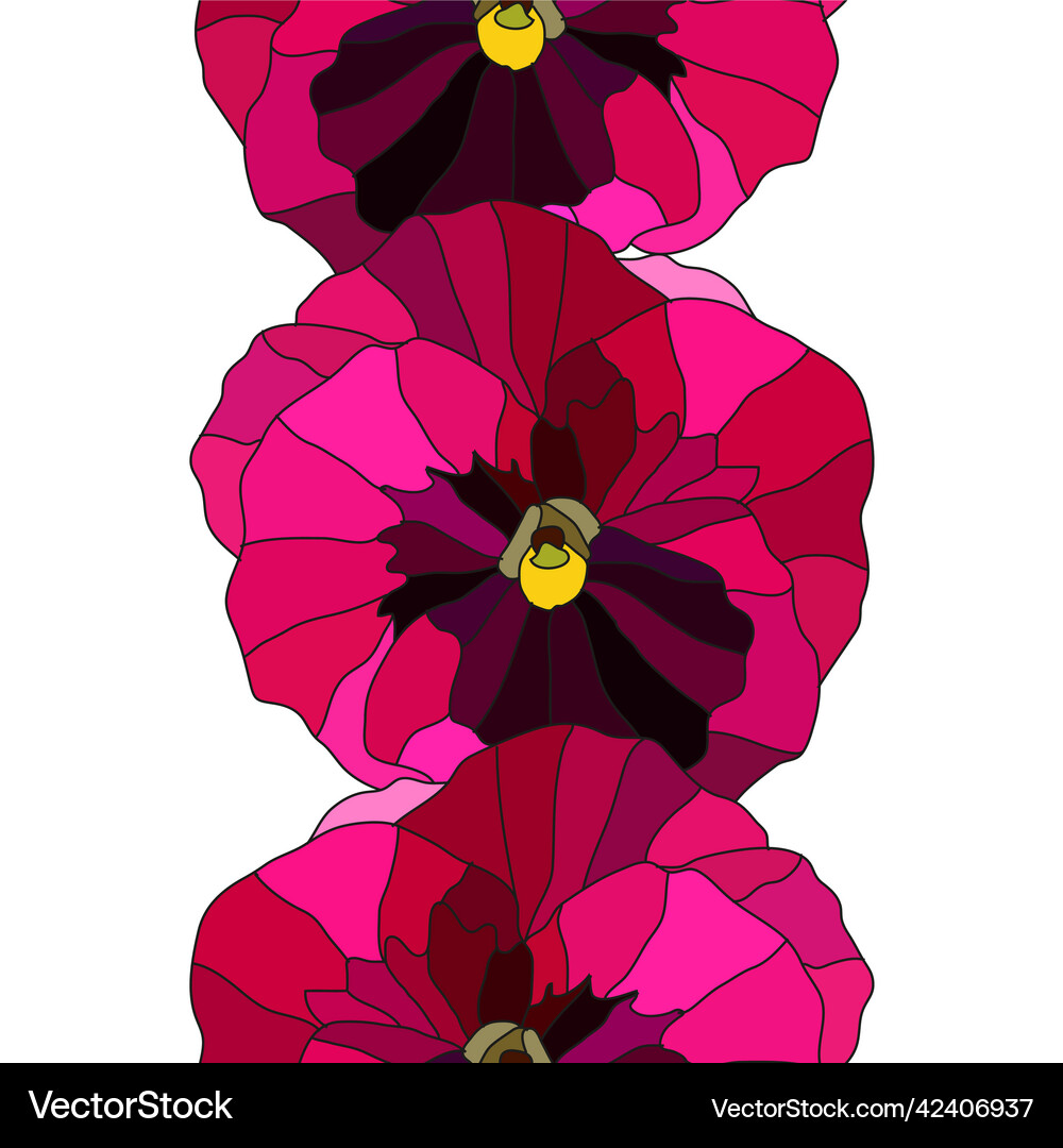 Floral seamless pattern Royalty Free Vector Image