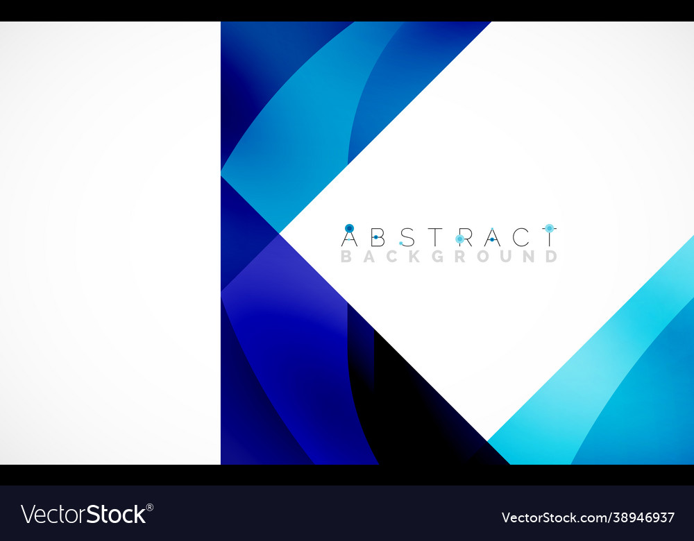 Minimal background abstract square shape vector image Minimal background abstract square shape