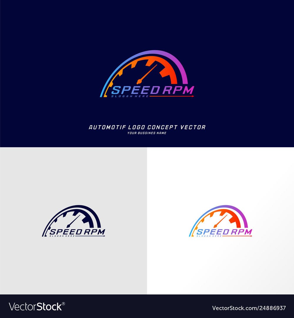Speedometer Logo - RPM Gauge