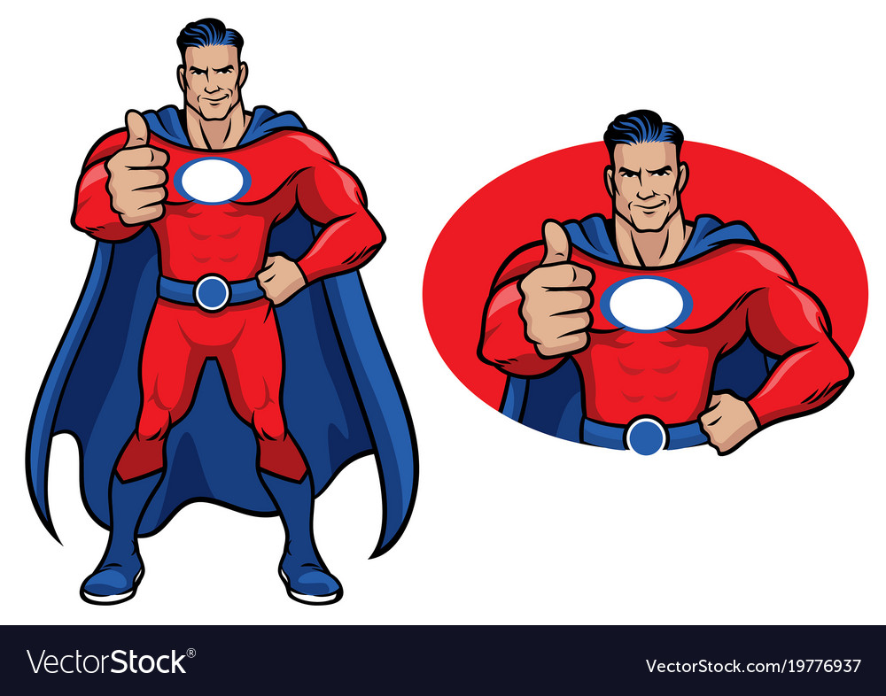 Superhero Thumb Up Royalty Free Vector Image Vectorstock Superhero Thumb Up Royalty Free Vector Image Vectorstock