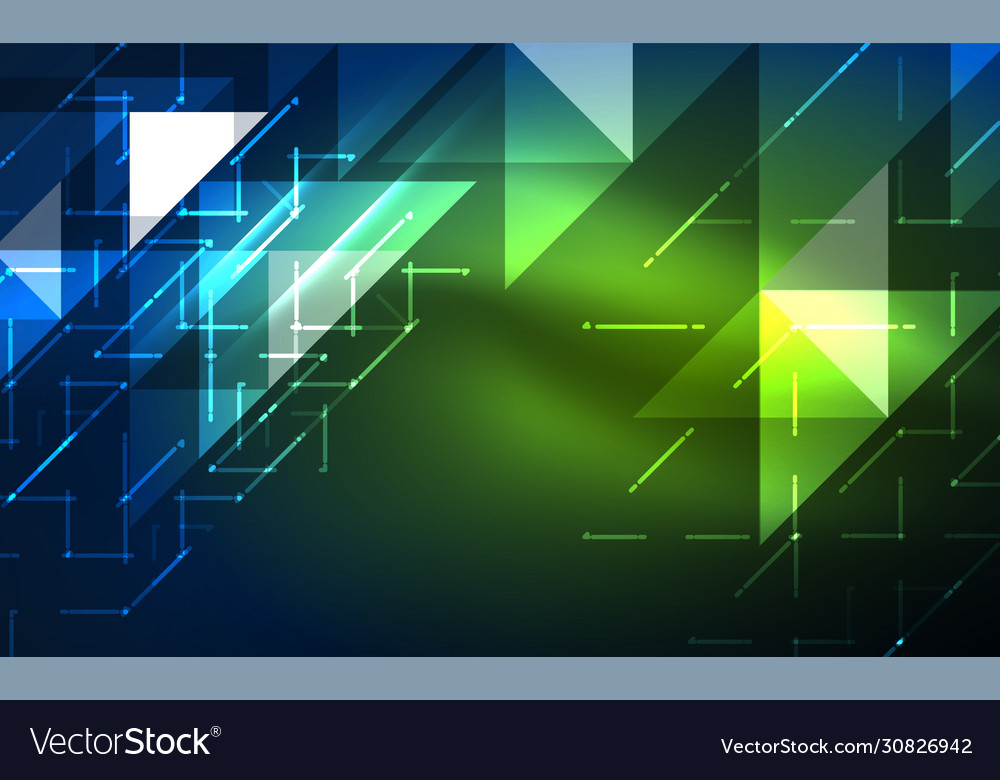 Abstract background mosaic triangle pattern vector image Abstract background mosaic triangle pattern