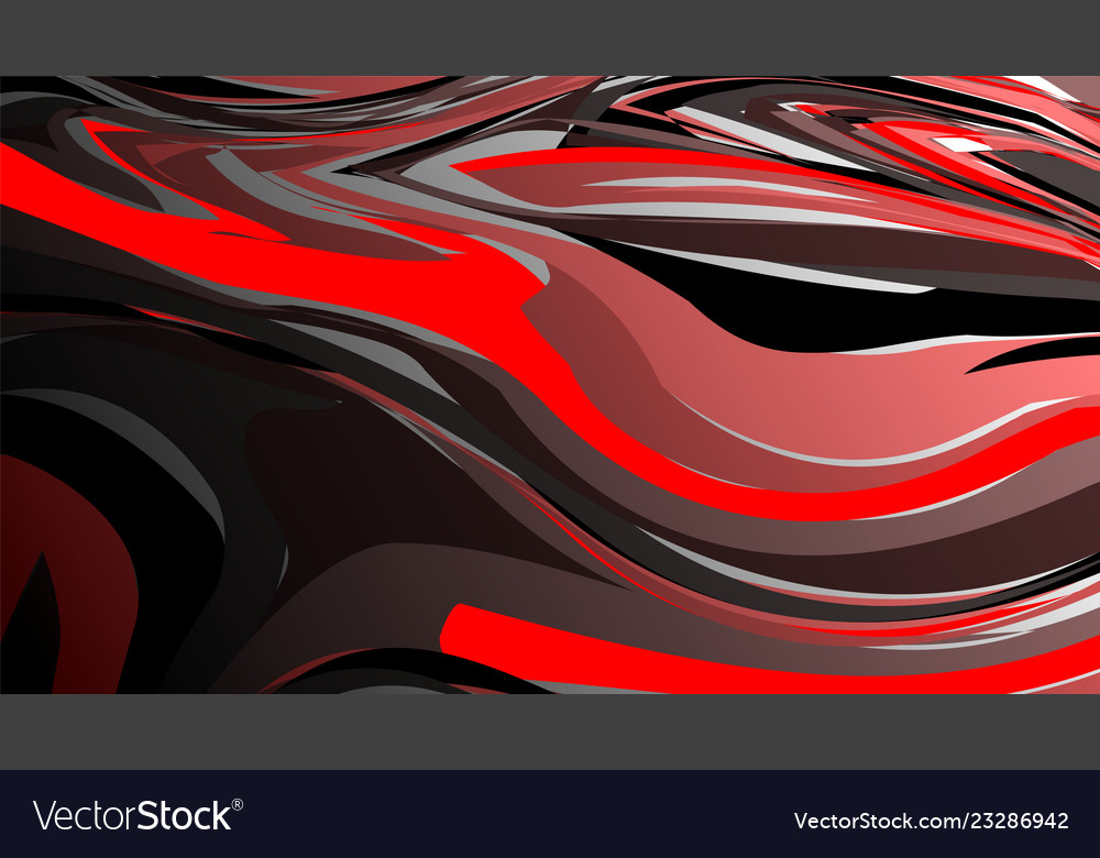 Abstract colorful background with red style wave Vector Image Abstract colorful background with red style wave