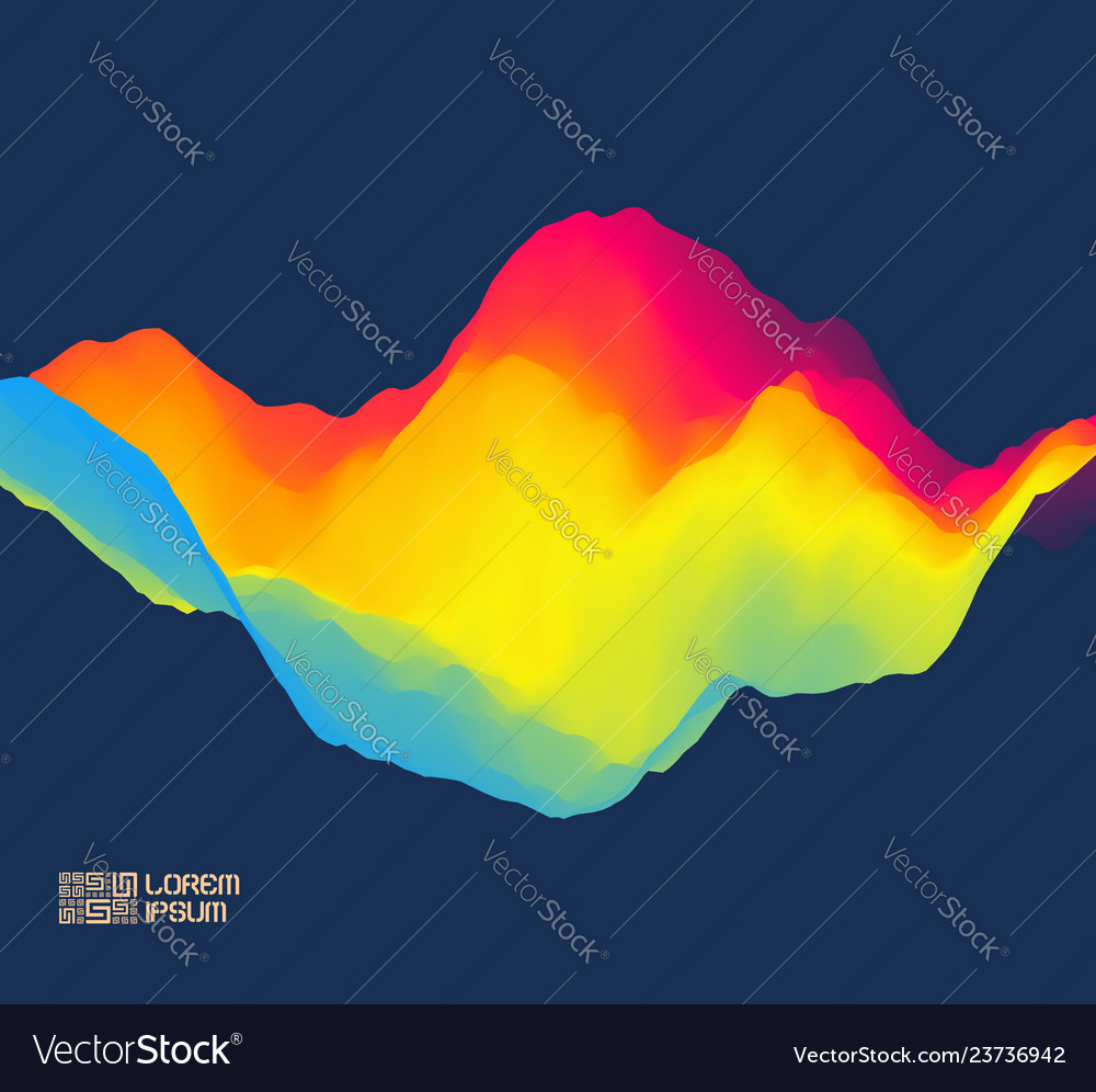 Abstract Wavy Background