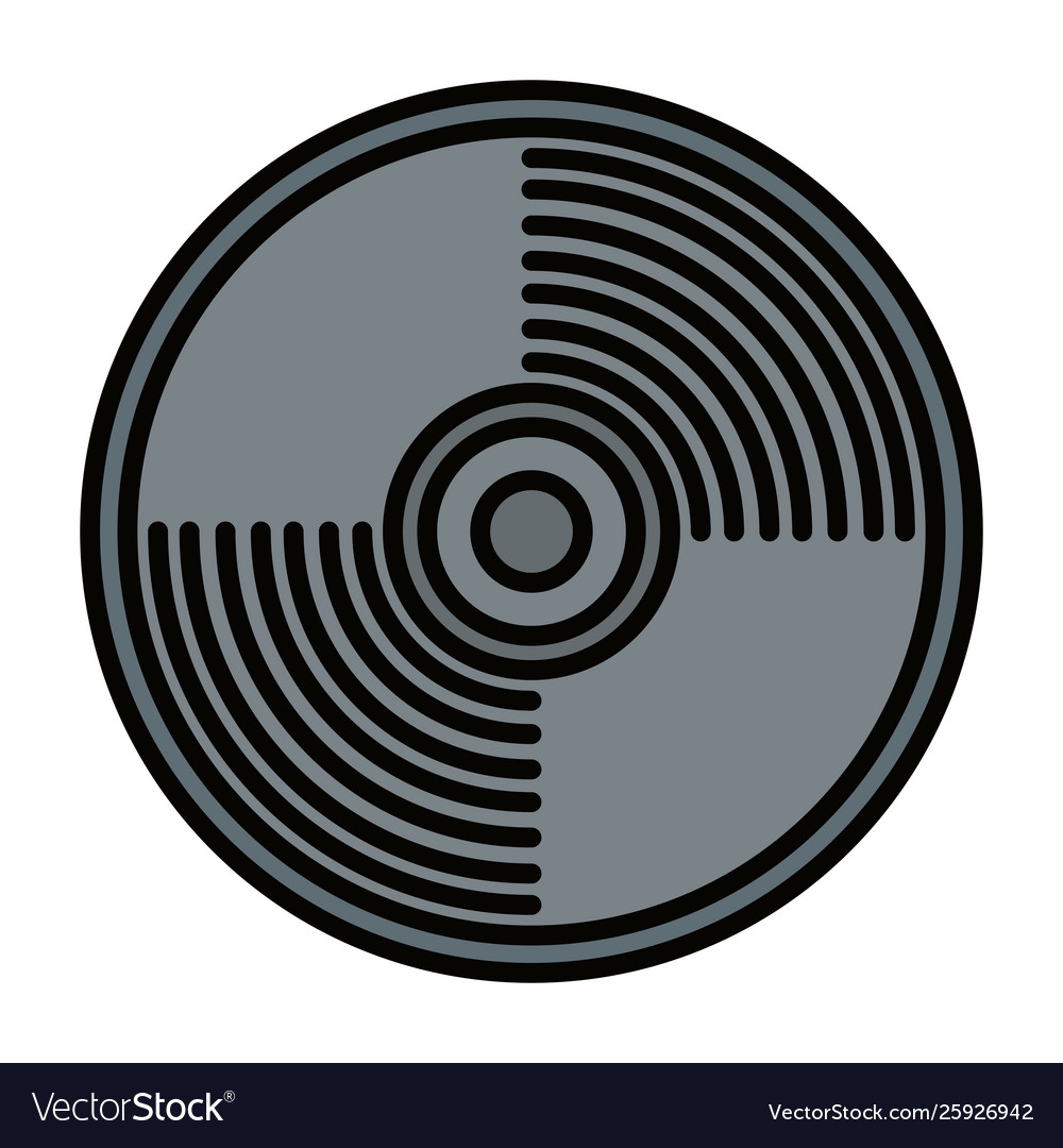 Compact disk audio device icon