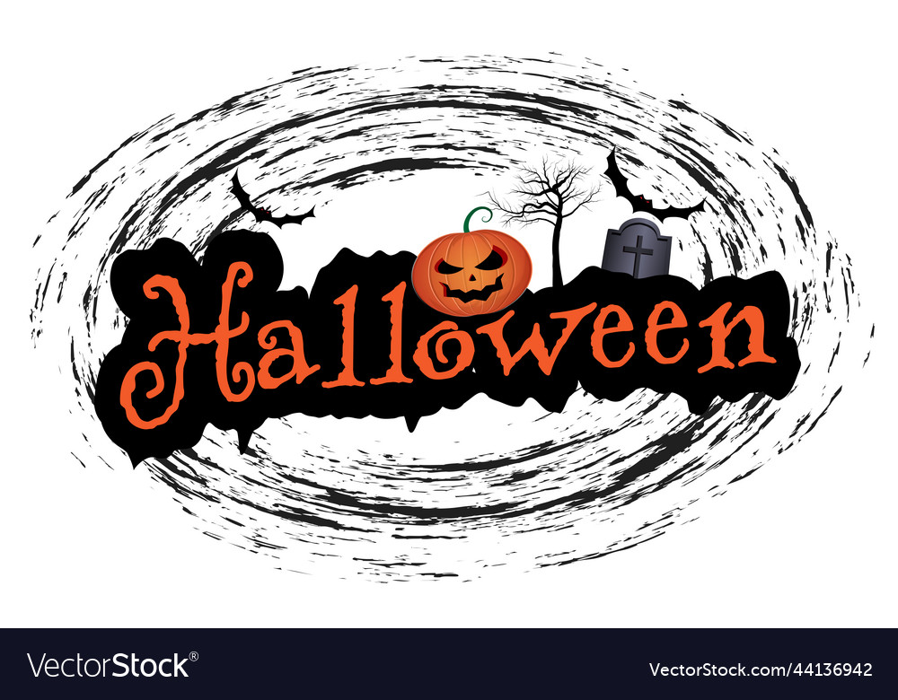 Halloween logo design