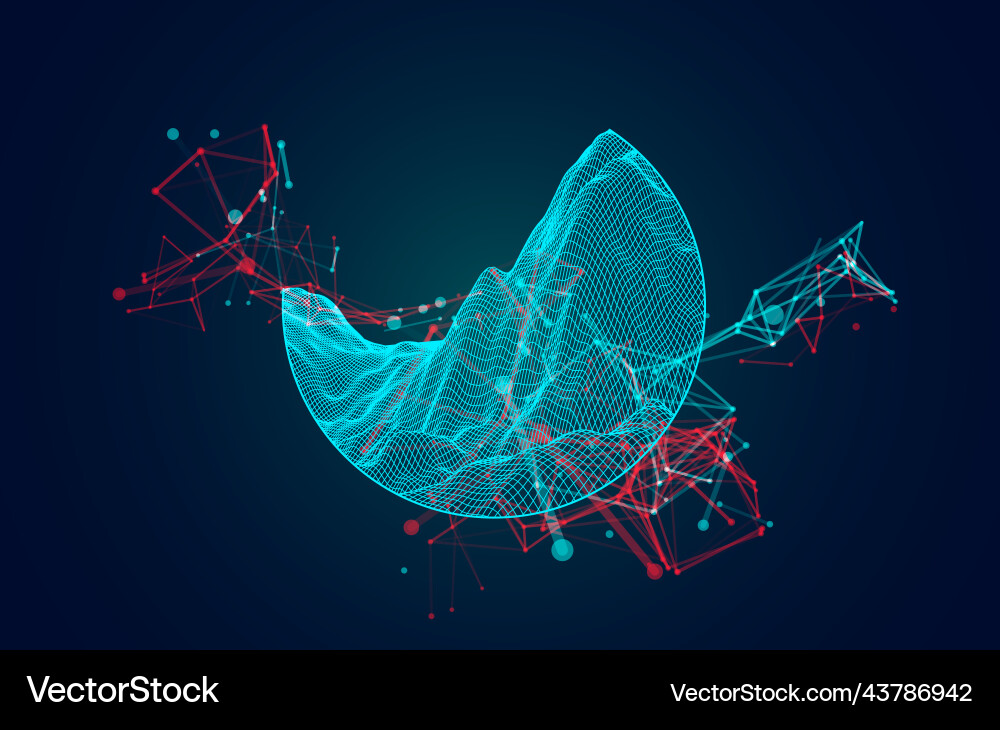 Modern science or technology elements trendy Vector Image