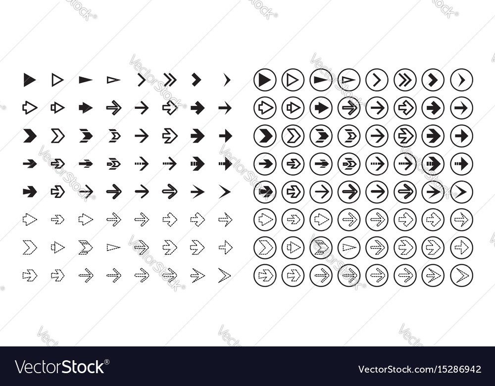 Undo & Previous Arrows - Set