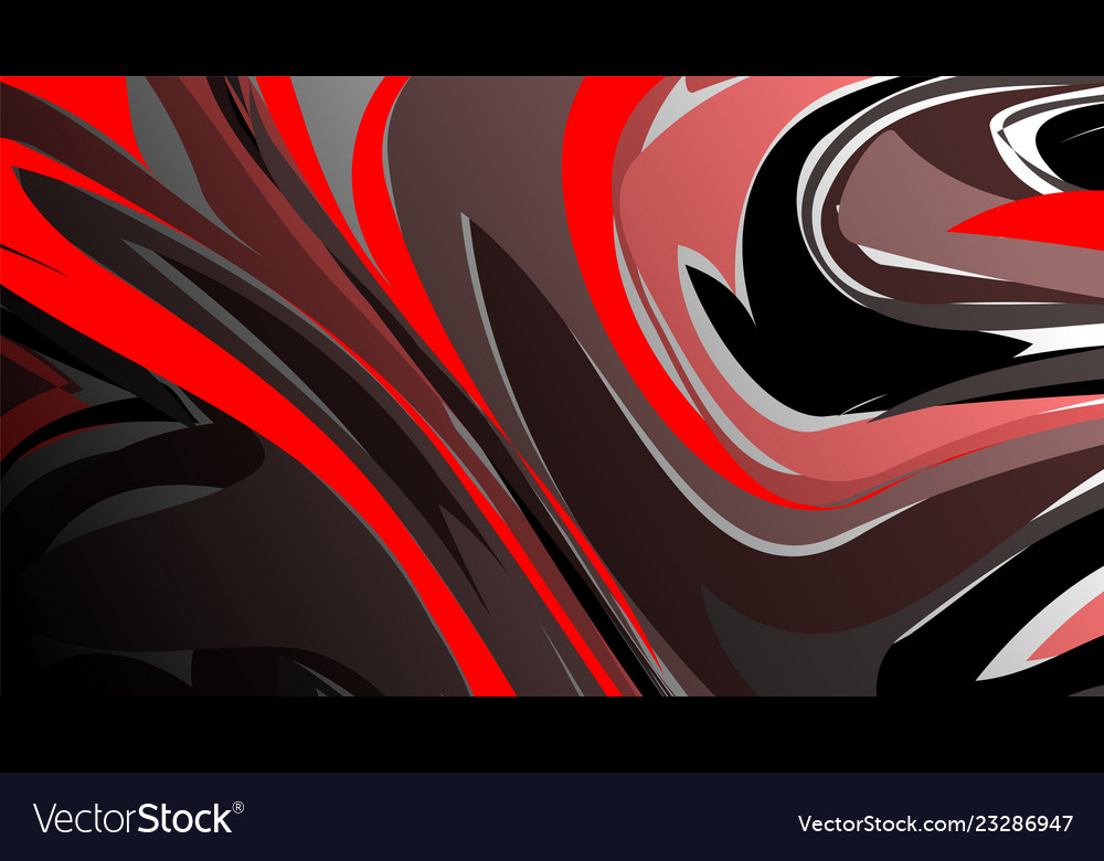 Abstract colorful background with red style wave Vector Image Abstract colorful background with red style wave
